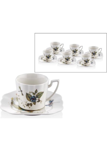 Butterfly Kahve Fincanı 125 cc 6'lı