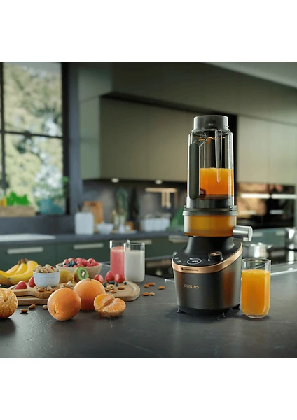 2 in 1 Dual Chef Problend Teknoloji Meyve Sıkacağı & Blender 1500W + Özel Luciole Lambader