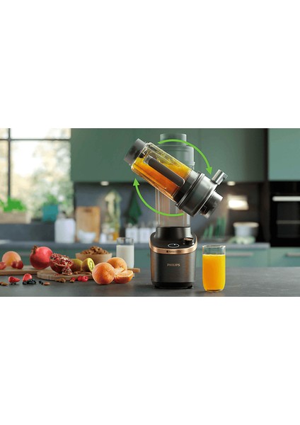 2 in 1 Dual Chef Problend Teknoloji Meyve Sıkacağı & Blender 1500W + Özel Luciole Lambader