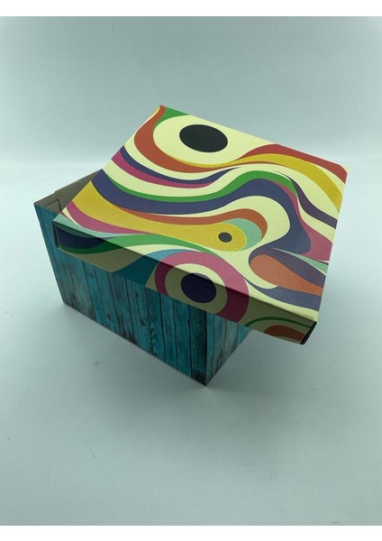 23X23X15 Hediyelik Kutu Kraft Kutu Karton Kutu Yılbaşı Kutusu Pasta Kutusu Balon Kutusu (5 Adet) fiyatları