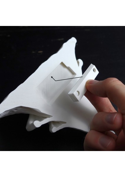 KemX3D Duvar Rafı / Djamor Mantarı
