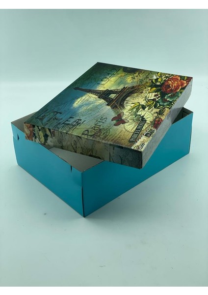 22X30X10 Hediyelik Kutu Kraft Kutu Karton Kutu Yılbaşı Kutusu Pasta Kutusu Balon Kutusu (5 Adet) fiyatları