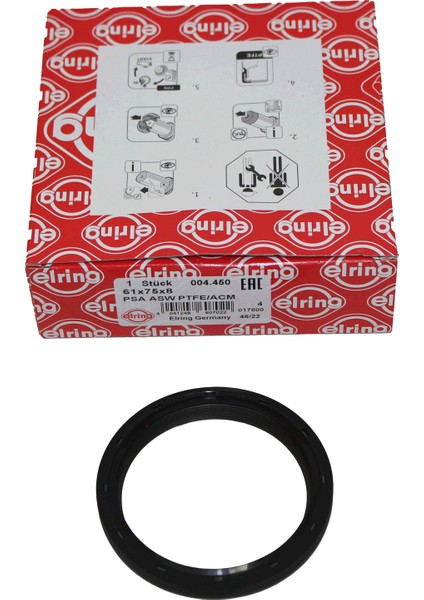 Mokka B 1.2 Motor Yağ Pompa Keçesi Elring Marka ELR-004.450 fiyatları