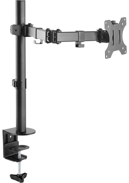 EF51 Steel Design 2-8 kg Tek Kol 13"-27" Asansörlü Monitör Standı