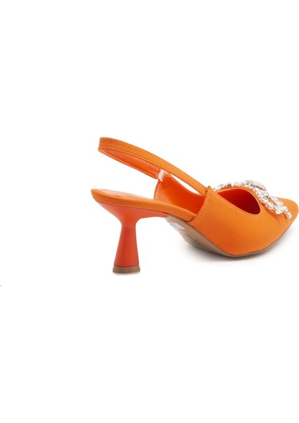 0885 Turuncu Kadın Klasik Ayakkabı indirimleri