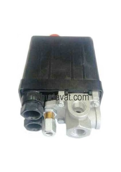 Kompresör Şalter Otomatigi 3 Yollu 220 V Ayarlı Basınç Şalteri