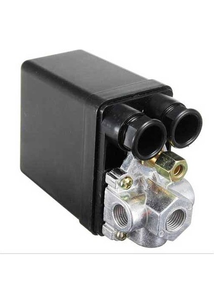 Kompresör Şalter Otomatigi 3 Yollu 220 V Ayarlı Basınç Şalteri