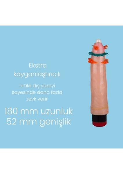 ada marketing Tırtıklı ve Geciktiricili Özel Dış Uyarımlı Prezervatif Dragon Red Condom