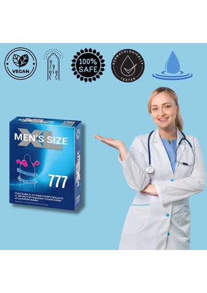 ada marketing Tırtıklı ve Geciktiricili Özel Dış Uyarımlı Prezervatif Mens Sıze 777 Condom