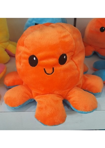Mod Değiştiren Ahtapot Peluş Yastık Mavi fiyatları