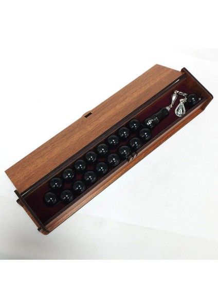 Sol Anahtarı Desenli Oltu Taşı Efe Maskot Tesbih modelleri