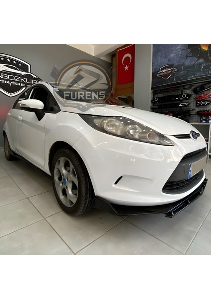 Ford Fiesta 2008-2017 Uyumlu Brabus Ön Lip 3 Parça Kanatlı Lip