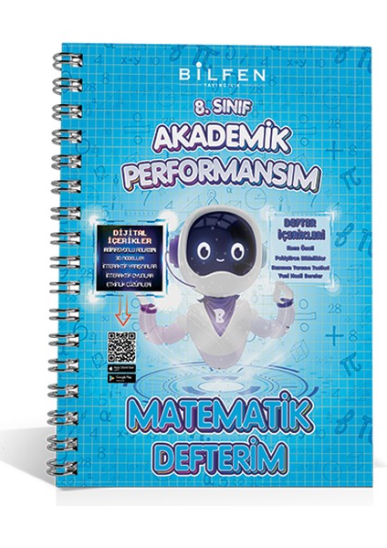 8. Sınıf Akademik Performansım Matematik - Türkçe - Fen Bilimleri Defterim Seti 3'lü fiyatları