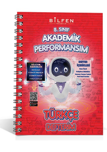 8. Sınıf Akademik Performansım Matematik - Türkçe - Fen Bilimleri Defterim Seti 3'lü fırsatları
