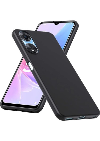 Oppo A58 Uyumlu Maxim Serisi Mat Silikon Kılıf