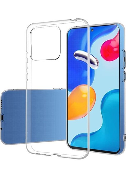 Xiaomi Redmi 10C Uyumlu Soft Slim Serisi Şeffaf Silikon Kılıf