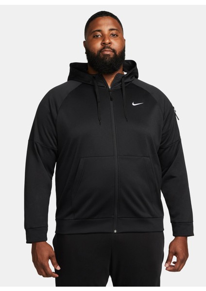 Siyah Gri Gümüş Erkek Kapüşonlu Baskılı Zip Ceket DQ4830 010 M Nk Tf Hd Fz fiyatları