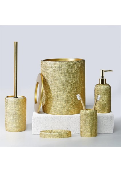 Natural Banyo Seti Altın