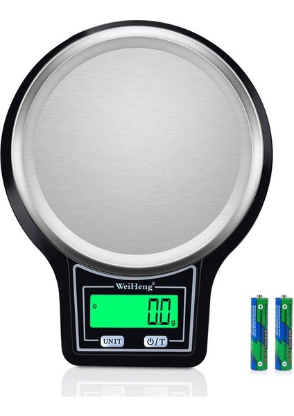 Mutfak Terazisi 5kg/ 0,1g[yükseltme], Yüksek Hassasiyetli Elektronik Gıda Terazisi, Tartım Için Çok Işlevli Paslanmaz Çelik Platform, LCD Ekran, 0,1g'ye Kadar Doğruluk (Yurt Dışından)