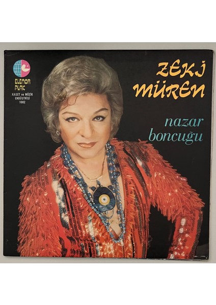 Zeki Müren Nazar Boncuğu Lp Plak (Orjinal 1977 Dönem Baskı)