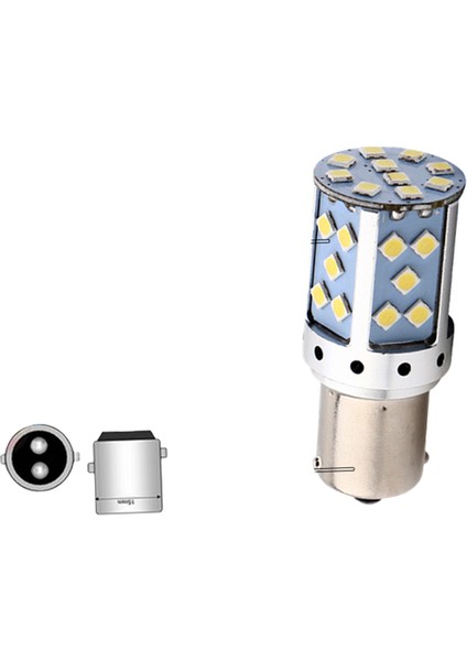 1157 Dekoratif LED Ampul Çift Duy Canbuslı Beyaz 12V / LAAM946