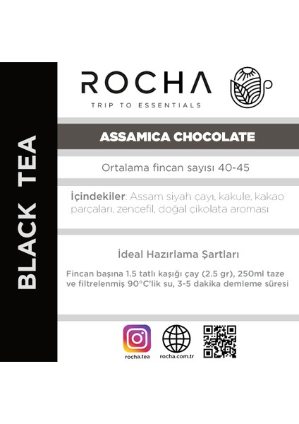 Assamica Chocolate Çikolatalı Siyah Çay 75 gr indirimleri