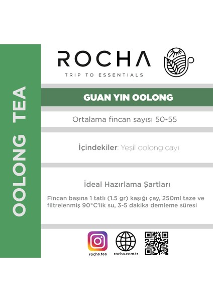 Guan Yin Oolong Yeşil Oolong Çayı 75 gr