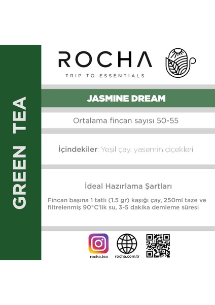 Jasmine Dream Yaseminli Yeşil Çay 75 gr indirimleri