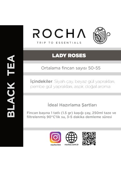 Lady Roses Gül Yapraklı Çay 75 gr