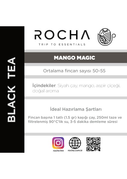 Mango Magic Mangolu Siyah Çay 75 gr