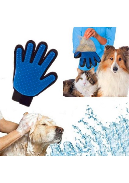 Gül Sol El Pet Köpek Kedi Tüy Eldiven Köpek Yumuşak Banyo Bakım Eldiveni Tarak Fırça Yavru Köpek Kedi Temiz Pet Malzemeleri (Yurt Dışından) fiyatları