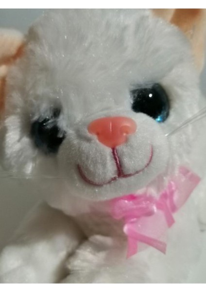 Oyuncak Pelüş Miyavlayan Kedi Papyonlu Boyu 30 cm modelleri