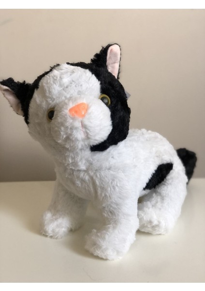 Sesli Miyavlayan Peluş Kedi 35CM