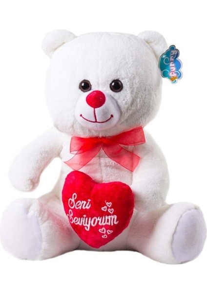 Kalpli Peluş Ayıcık Dev Boy 50 cm