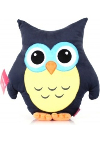 Baykuş Figürlü Yastık 35 cm