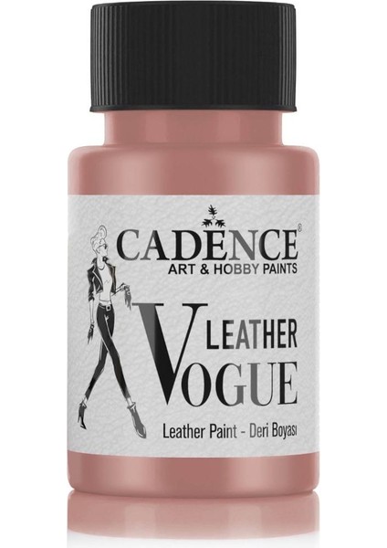 Leather Vogue Deri Boyası Metalik Lvm 06 Gül Kurusu 50 ml
