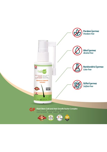 Onarıcı Saç Serumu 60 ml modelleri