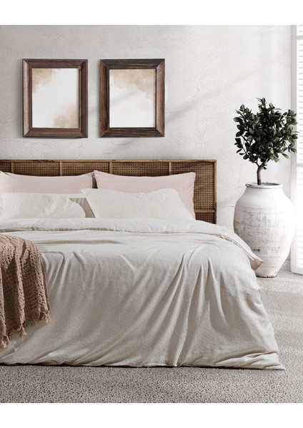 Kristele King Size Jakarlı Nevresim Takımı