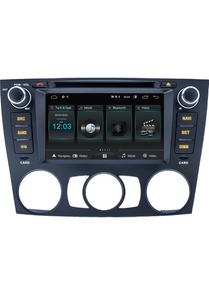 Bmw E90 (2005-2011) Android 10 Multimedya - 2 GB Ram - 16 GB Hafıza - 7 Inch - Carplay CRV-4034P