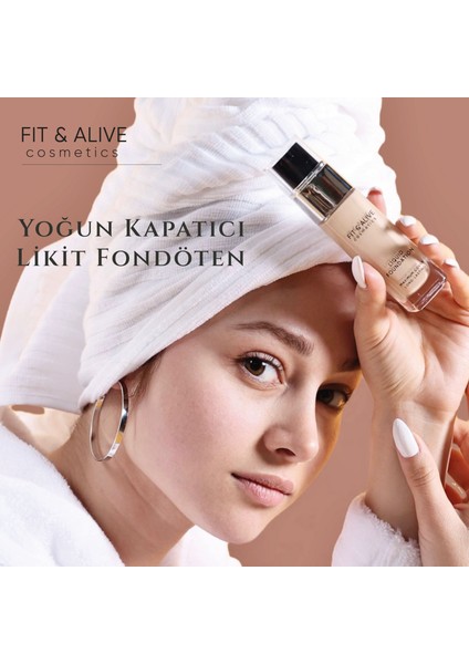 101 Liquid Foundation Likit Fondöten- Light