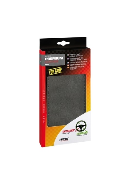 Pilot Premium Gri Hakiki Deri Direksiyon Kılıfı 32992 modelleri