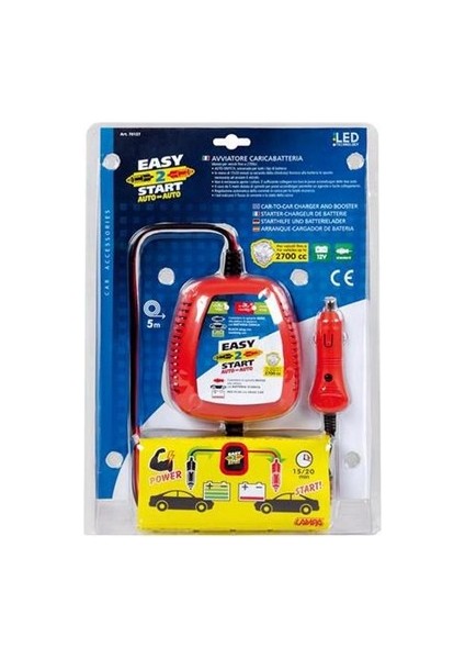 Arabadan Arabaya Akü Şarj Ve Güçlendirici 12V 70137