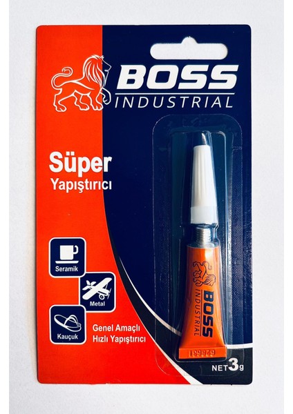 Hızlı Yapıştırıcı - Etil Siyanoakrilat - 3gr