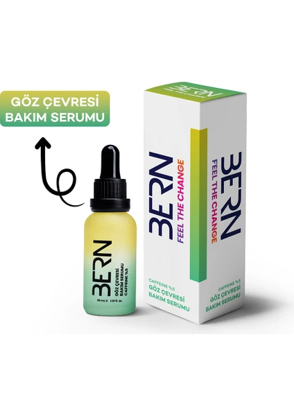 Bern Cosmetics Caffeine %5 Göz Çevresi Bakım Serumu