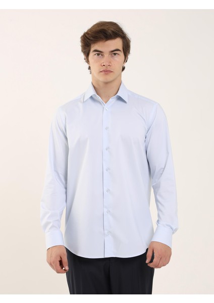 Mavi Erkek Regular Fit Klasik Yaka Uzun Kol Gömlek - 103144