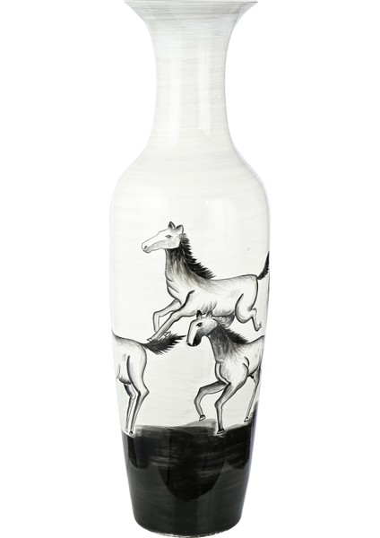 Cheval Seramik Vazo 120 cm AK.WLT0533