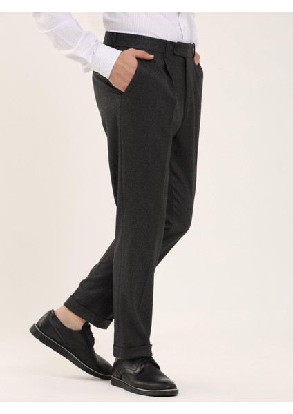 Antrasit Erkek Slim Fit Pantolon - 97711 modelleri