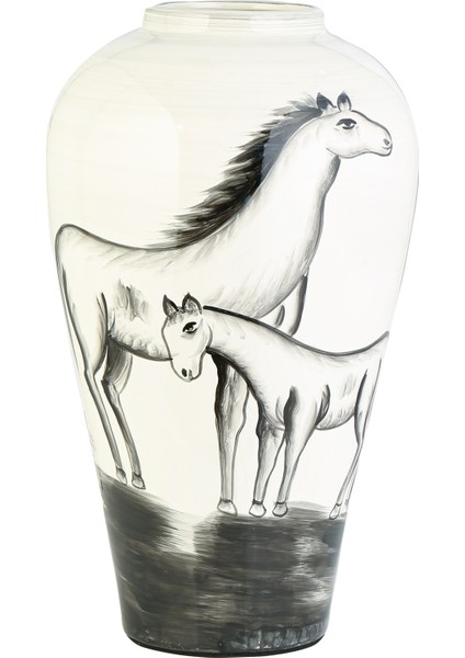 Cheval Seramik Vazo 48 cm AK.WLT0535