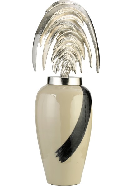 Story Kapaklı Vazo 28X35X90 cm AK.IX0253