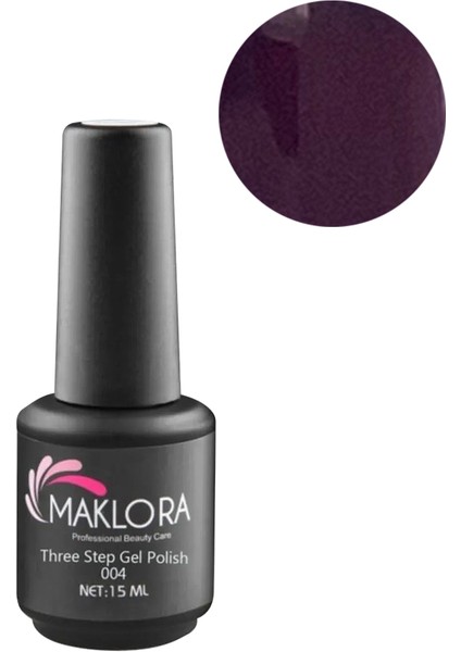 Three Step Gel Polish Kalıcı Oje 15 ml | 12 Burgundy